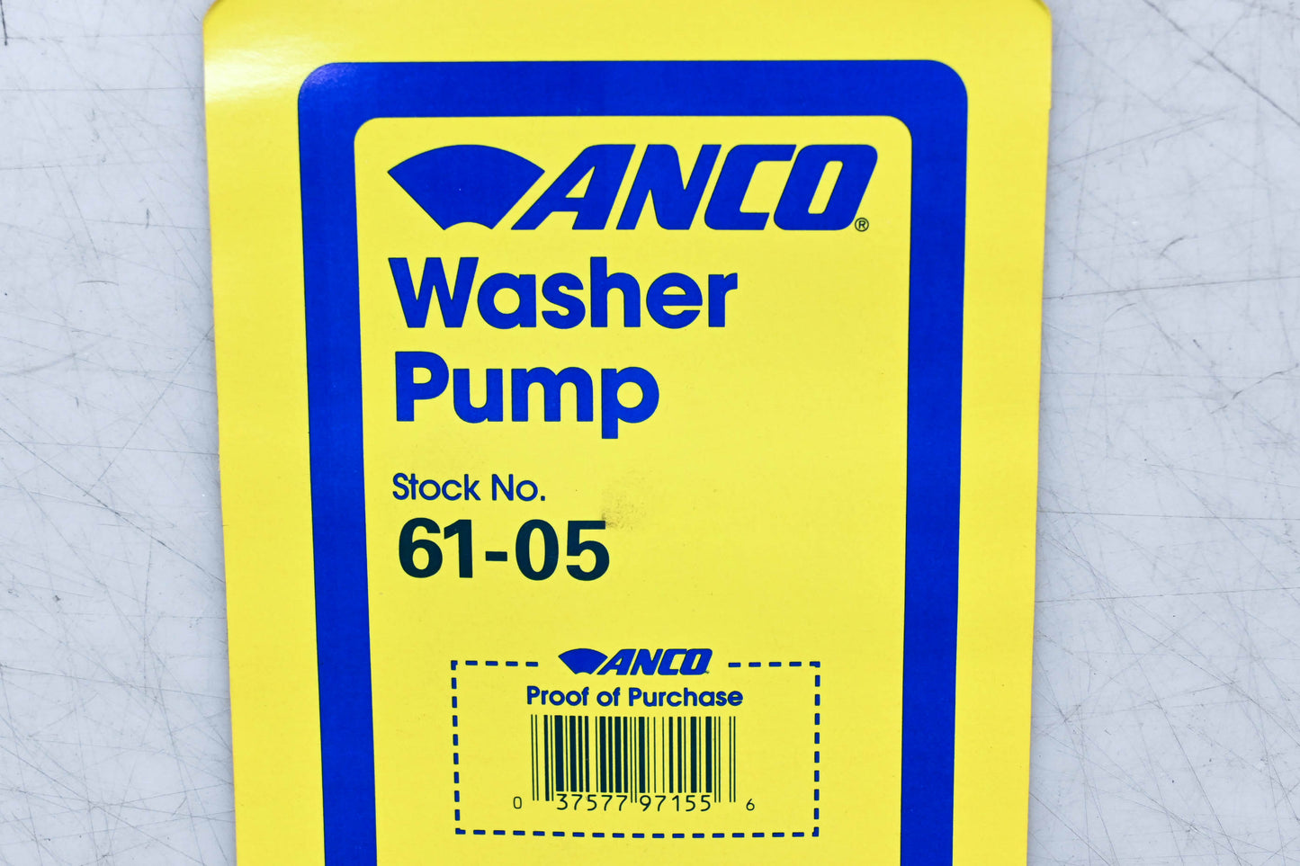 ANCO 61-05 Windshield Washer Pump Kit NOS