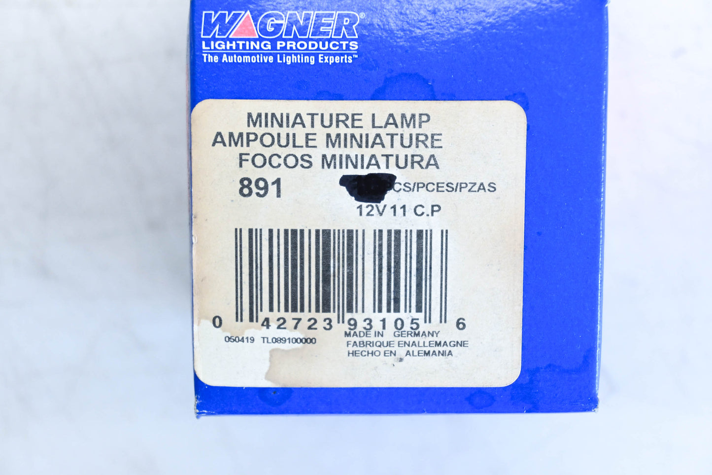 Wagner 891 High Mount Stop Tail Light Bulb NOS
