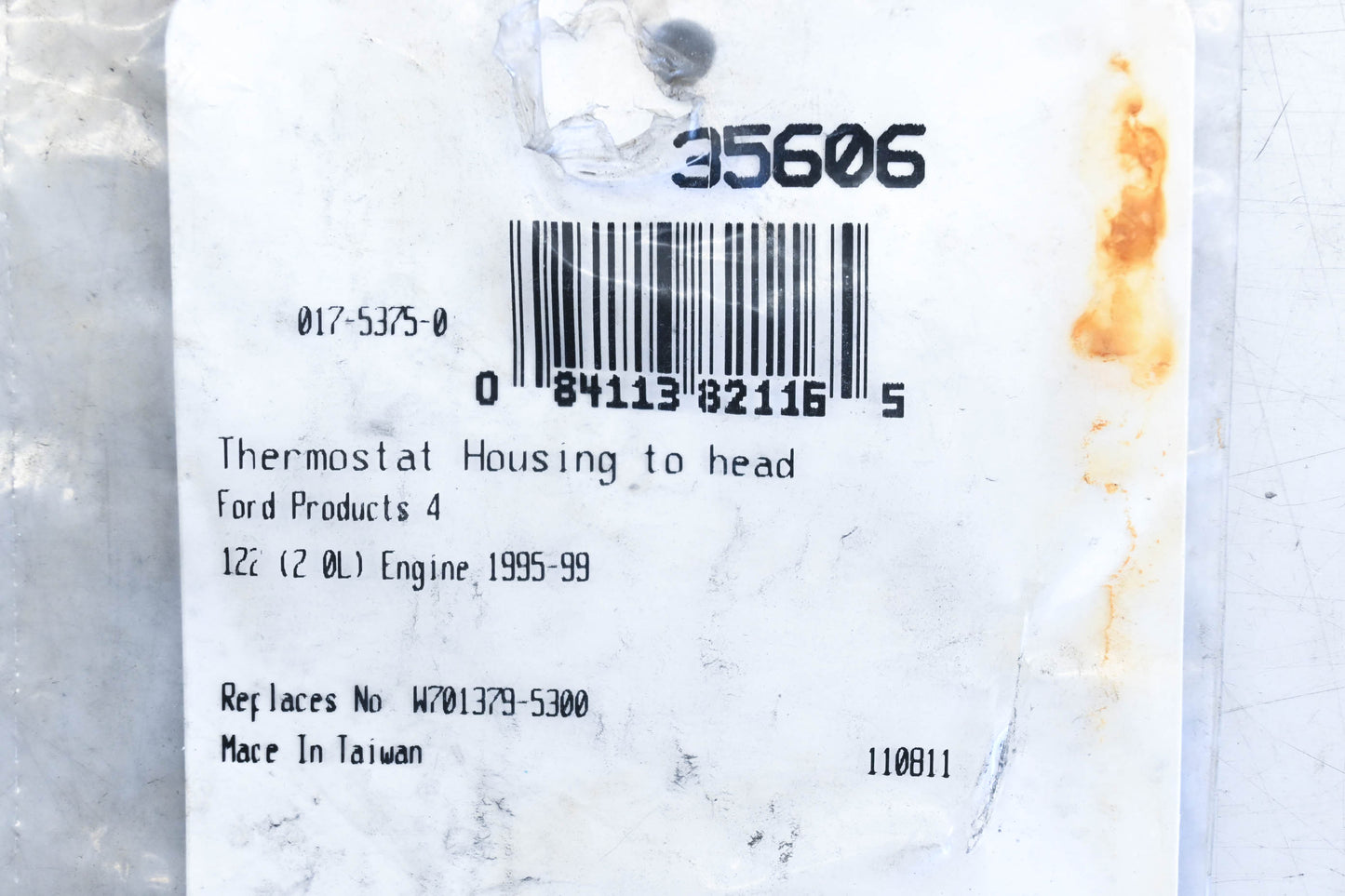 Fel-Pro 35606, W701379-5300 Thermostat Housing Seal NOS