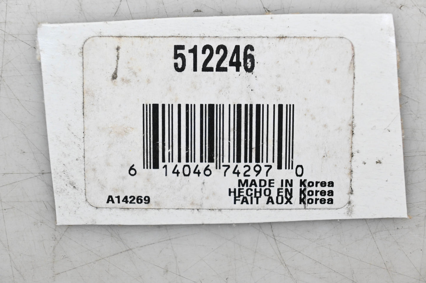 Moog 512246 Wheel Bearing and Hub Assembly NOS