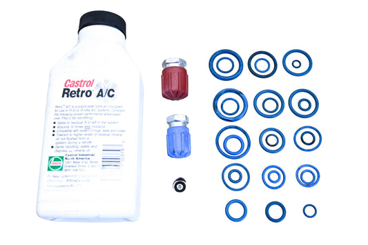 Castrol 26244 Four Seasons R-134a For Converting Mobile R-12 To R-134a Systems. NOS