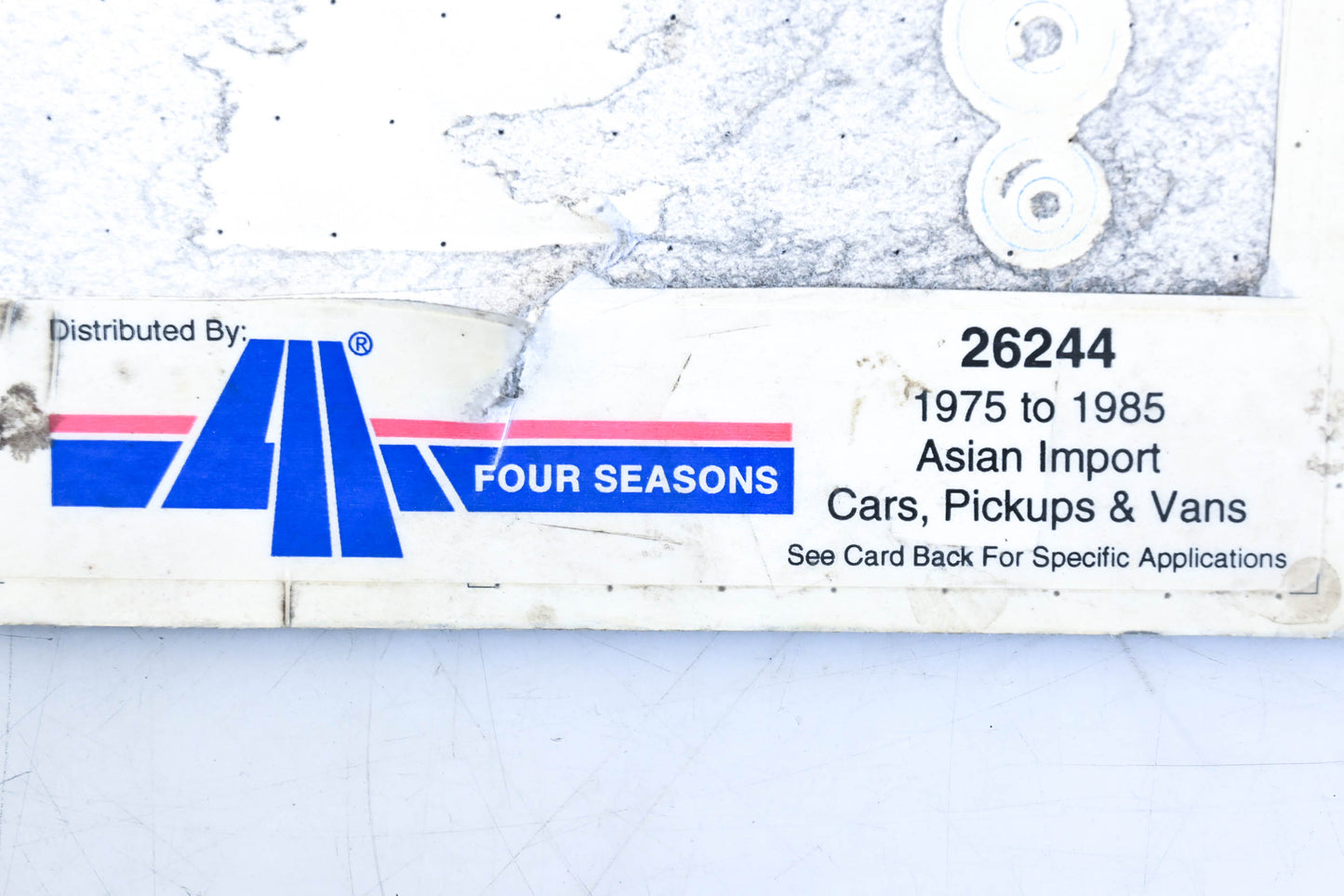 Castrol 26244 Four Seasons R-134a For Converting Mobile R-12 To R-134a Systems. NOS