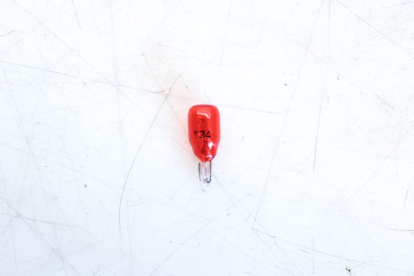 Aftermarket 24NA, T24 Red Miniature Bulbs Qty 10 NOS