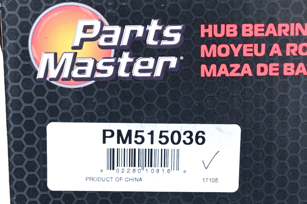 Parts Master PM515036, M31718010, A515036 Wheel Hub & Bearing Assembly NOS