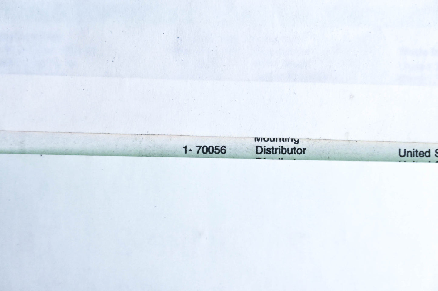 Fel-Pro 70056 Distributor Mounting Gasket NOS