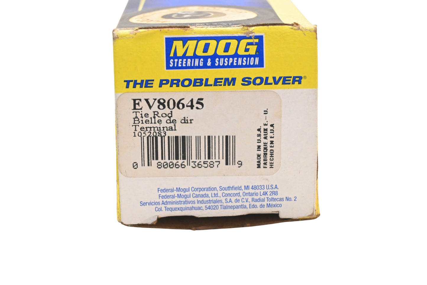 MOOG EV80645 Inner Tie Rod End Kit NOS