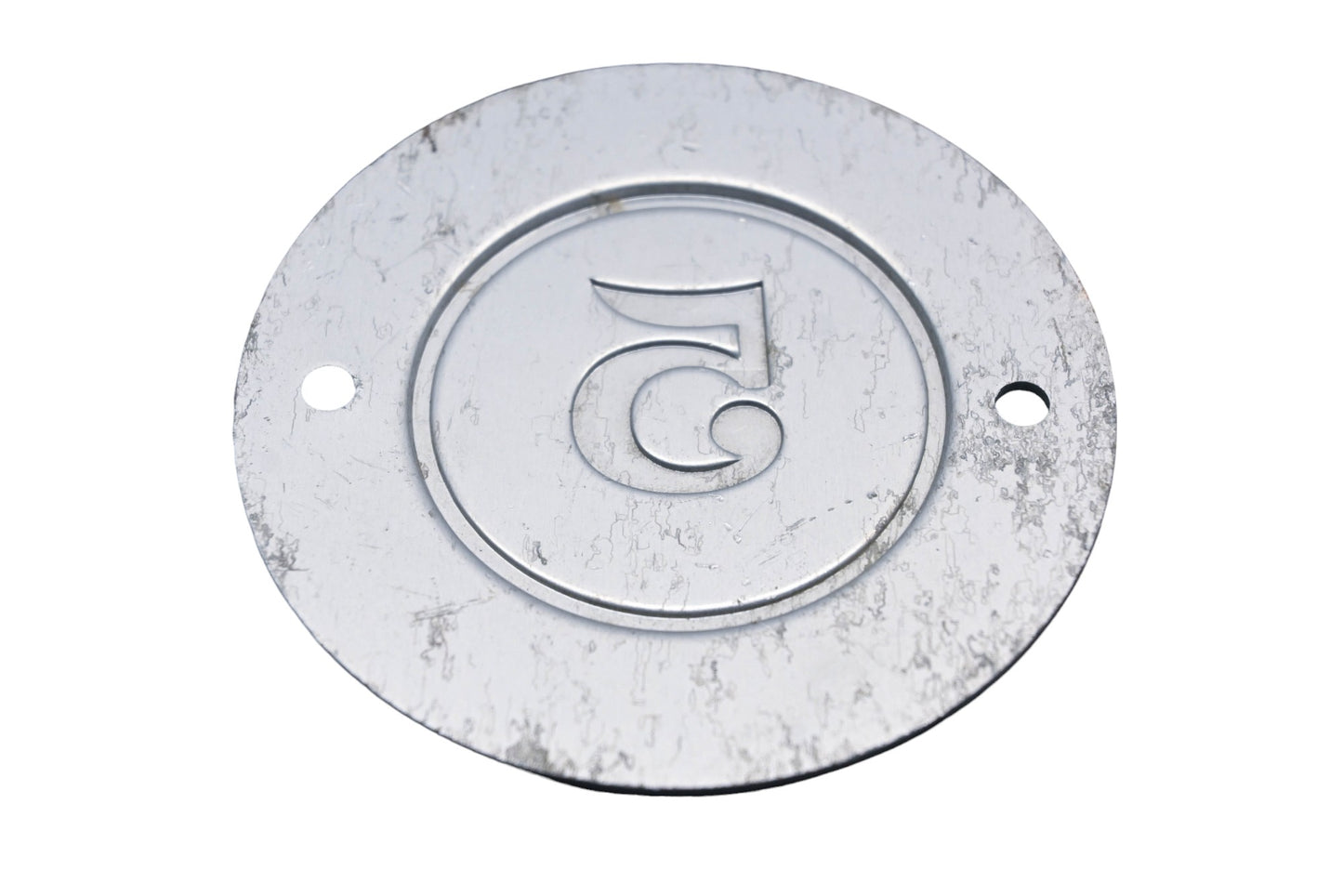 OEM Harley-Davidson DD010-9 5 Speed Transmission Aluminum Side Plate Emblem