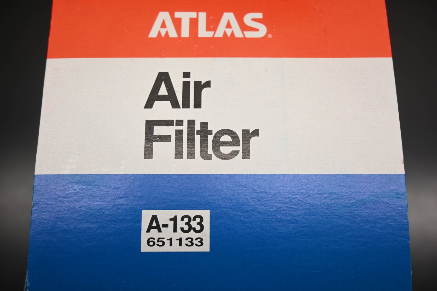 Atlas A-133, 651133 Air Filter NOS