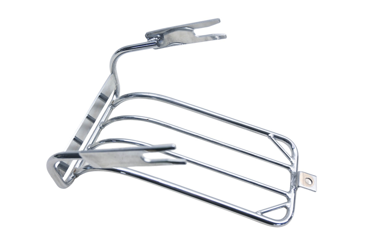 New Aftermarket 77-0037 Rear Fender Chrome Luggage Rack NOS