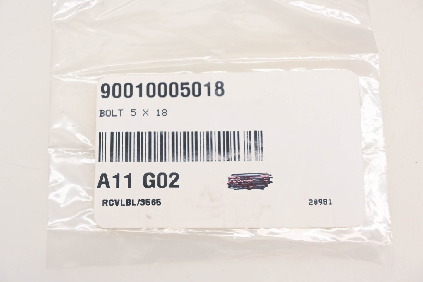 New OEM Echo 90010005018 Hexhead Bolts Qty 2 NOS