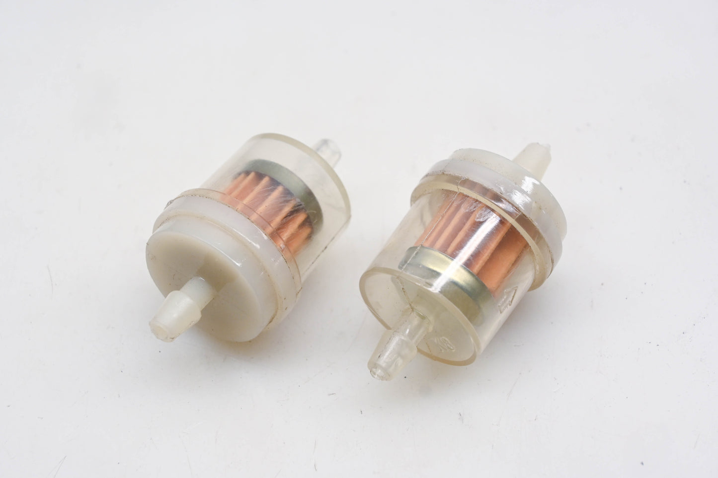 Aftermarket IQ026-16 Universal 1/4" In-Line Fuel Filters Qty 2 NOS