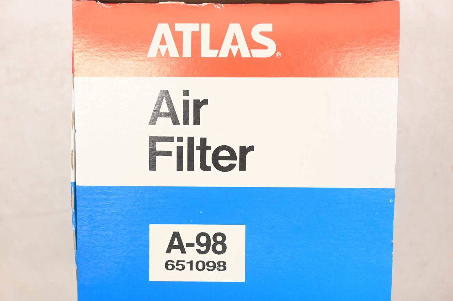Atlas A-98, 651098 Air Filter NOS