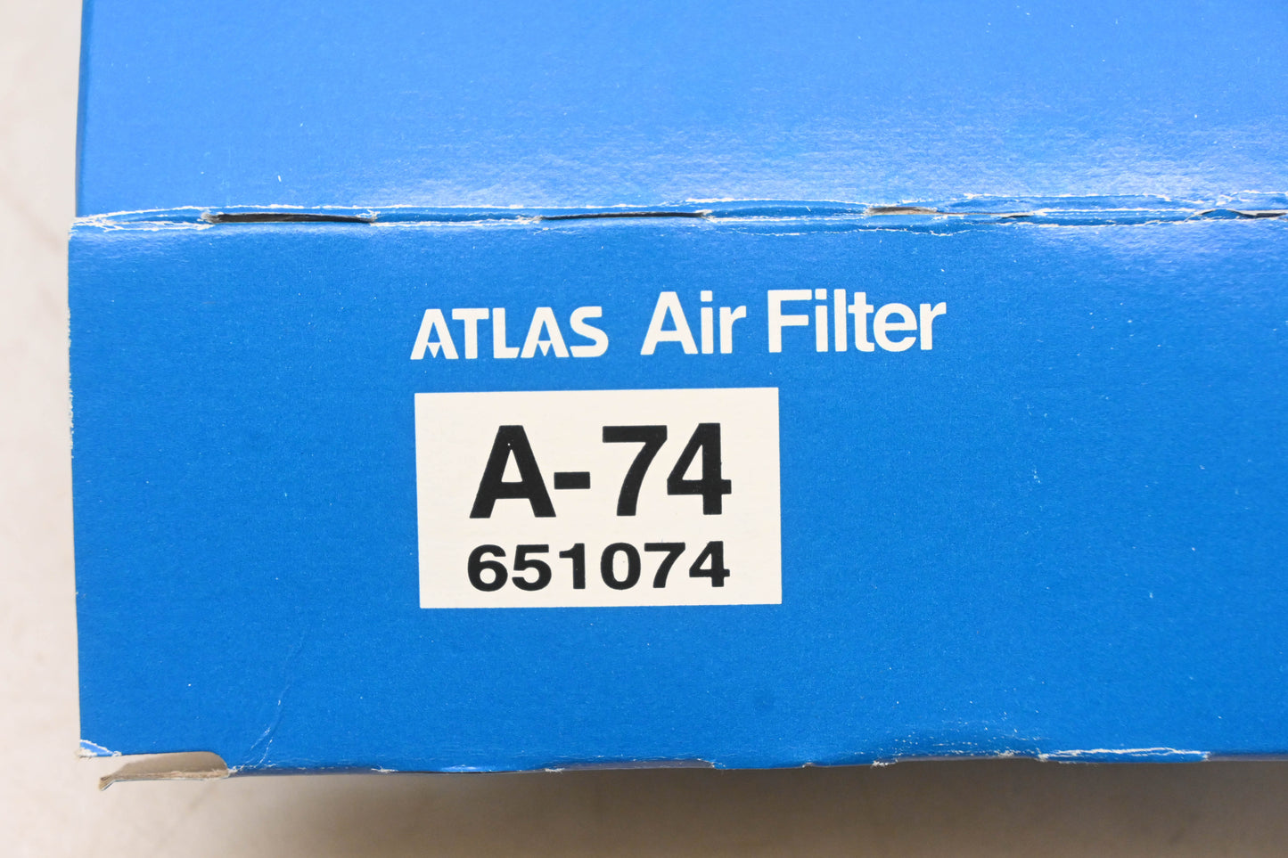 Atlas A-74, 651074 Air Filter NOS