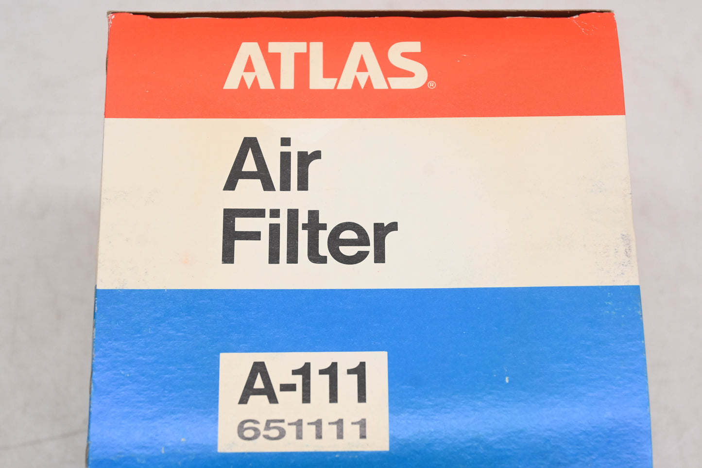 Atlas A-111, 651111 Air Filter NOS