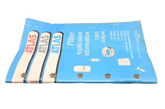 Atlas YF015-23 1991 Filter Application Catalog