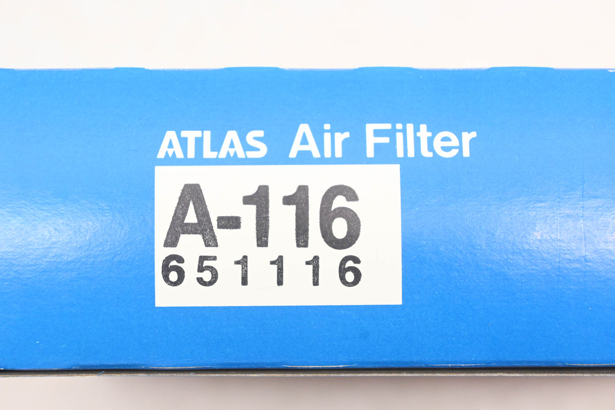 Atlas A-116, 651116 Air Filter NOS