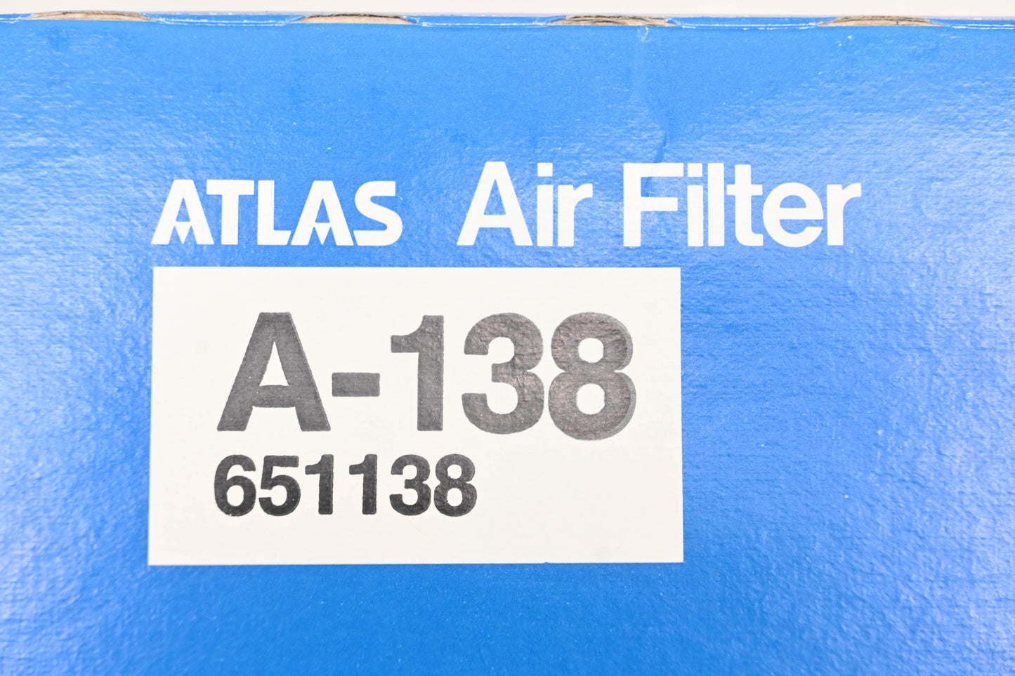 Atlas A-138, 651138 Air Filter NOS