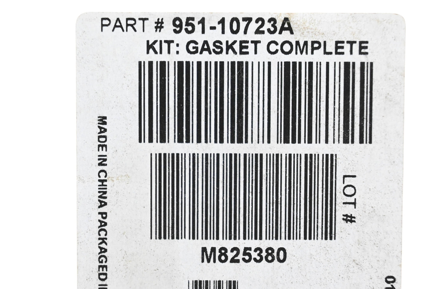 MTD 951-10723A Gasket Kit NOS