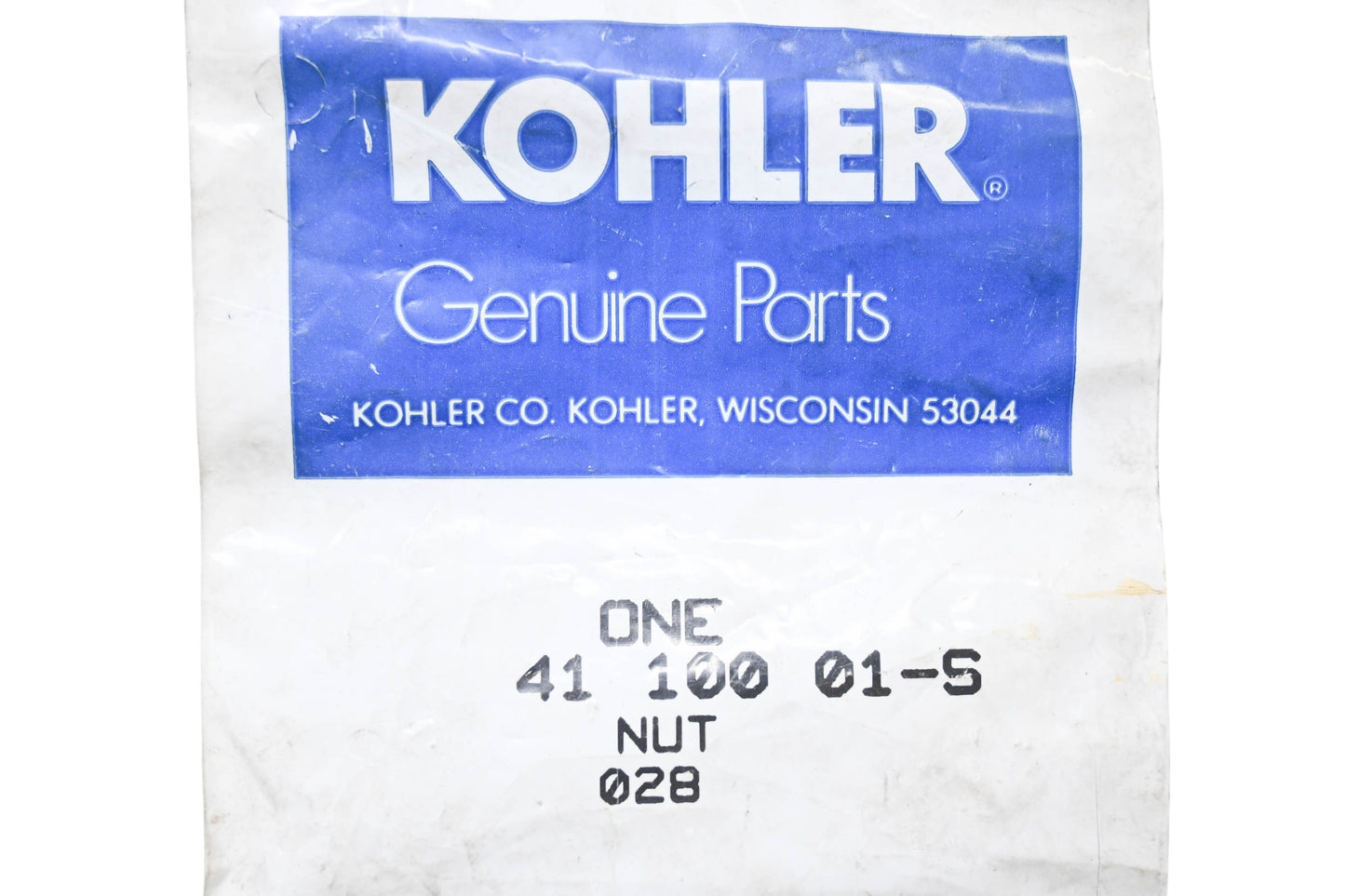 Kohler 41 100 01-S Nut NOS