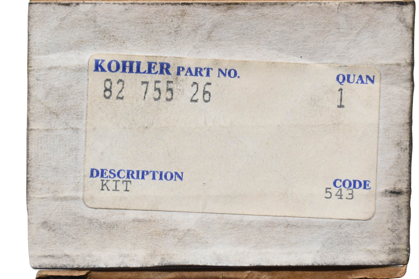 Kohler 82 755 26 Starter Drive Kit NOS