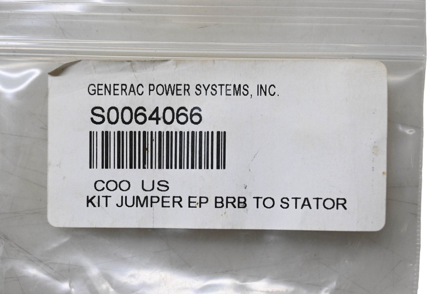 Generac S0064066 Jumper Kit NOS