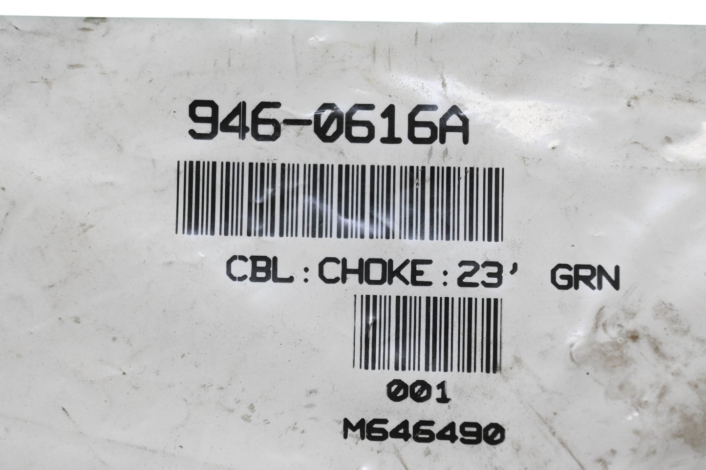 MTD 946-0616A Choke Cable NOS