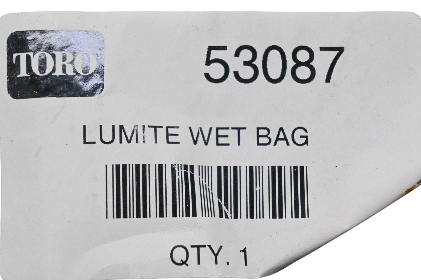 Toro 53087 Lumite Wet Bag NOS