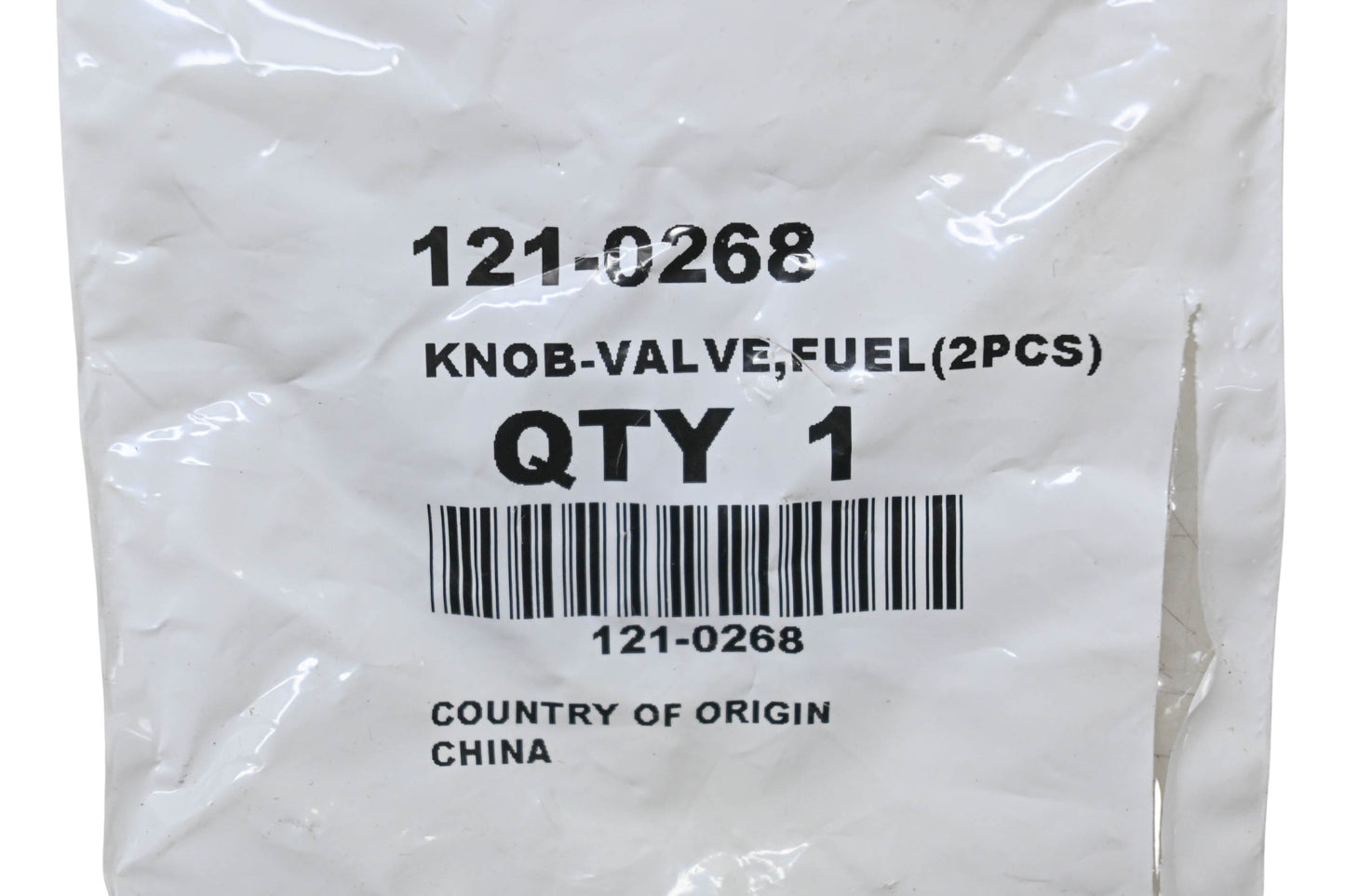 Toro 121-0268 Fuel Valve Knob NOS