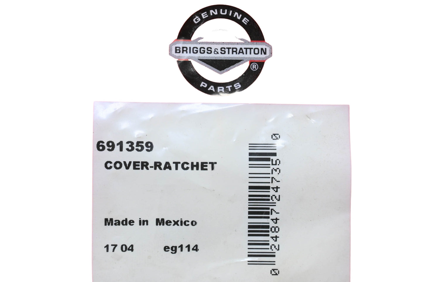 New OEM Briggs & Stratton 691359 Ratchet Cover NOS