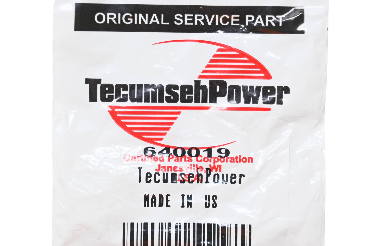 New OEM Tecumseh 640019 Nozzle Red NOS