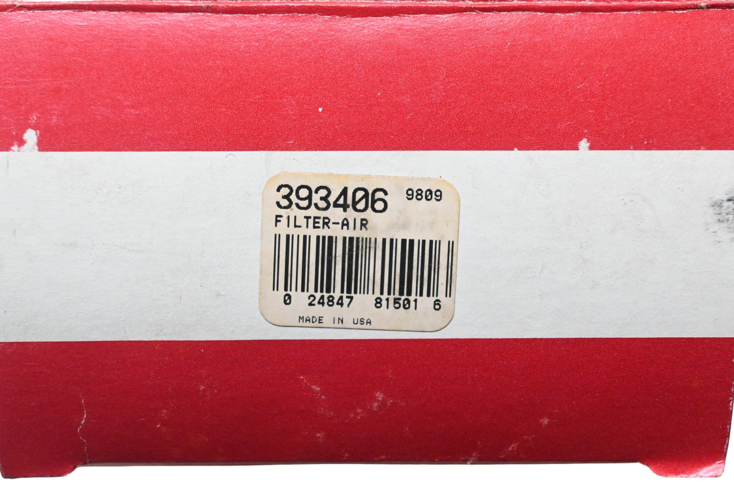 New OEM Briggs & Stratton 393406 Air Filter NOS