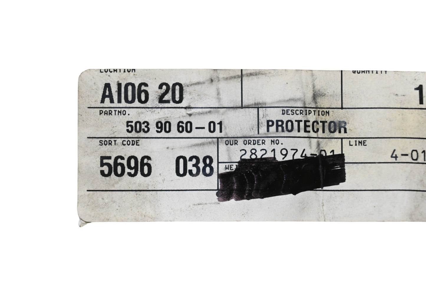 New OEM Husqvarna 503 90 60-01, 503906001 Protector NOS