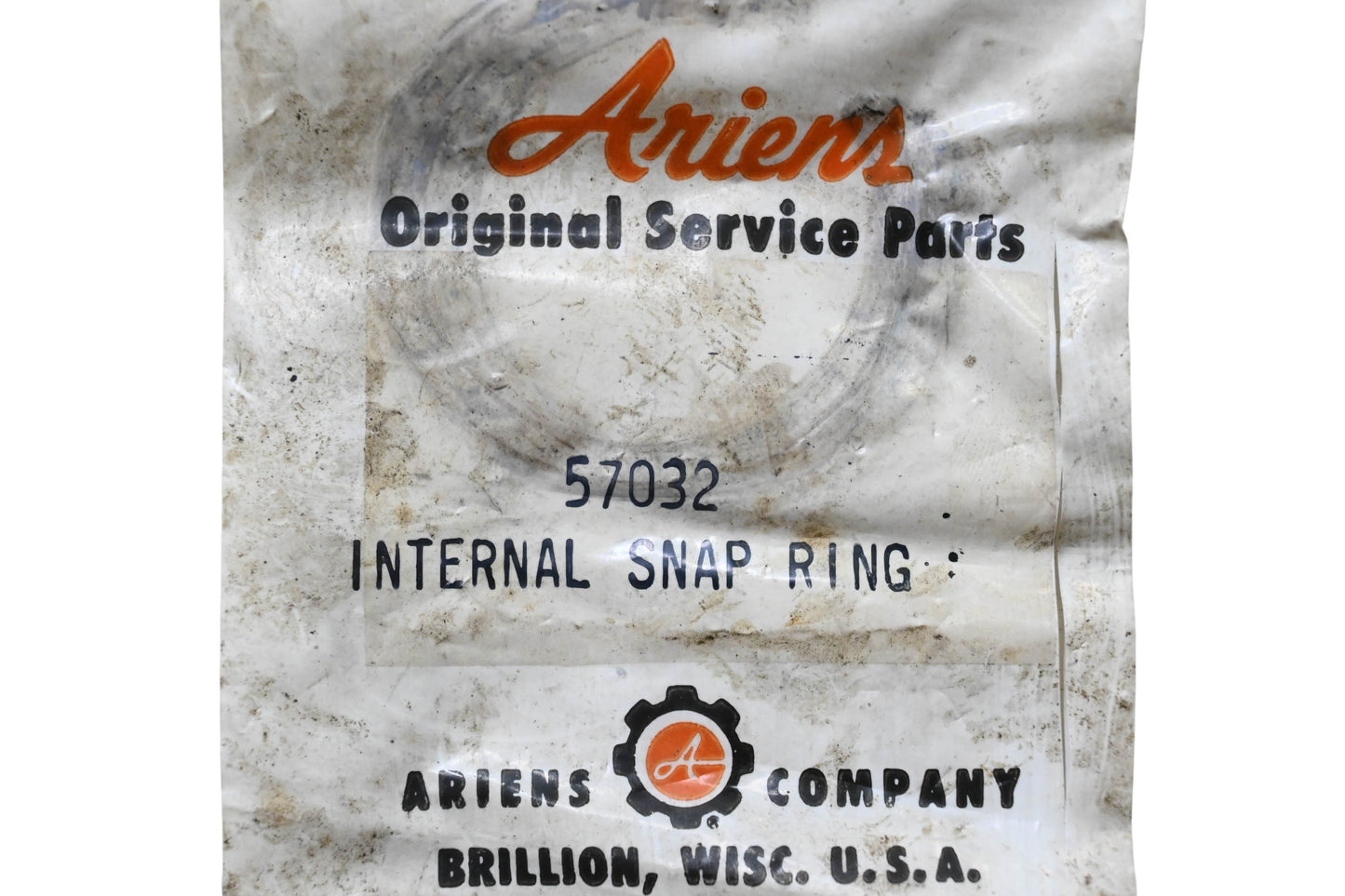 Ariens 57032, 05703200 Internal Snap Ring NOS