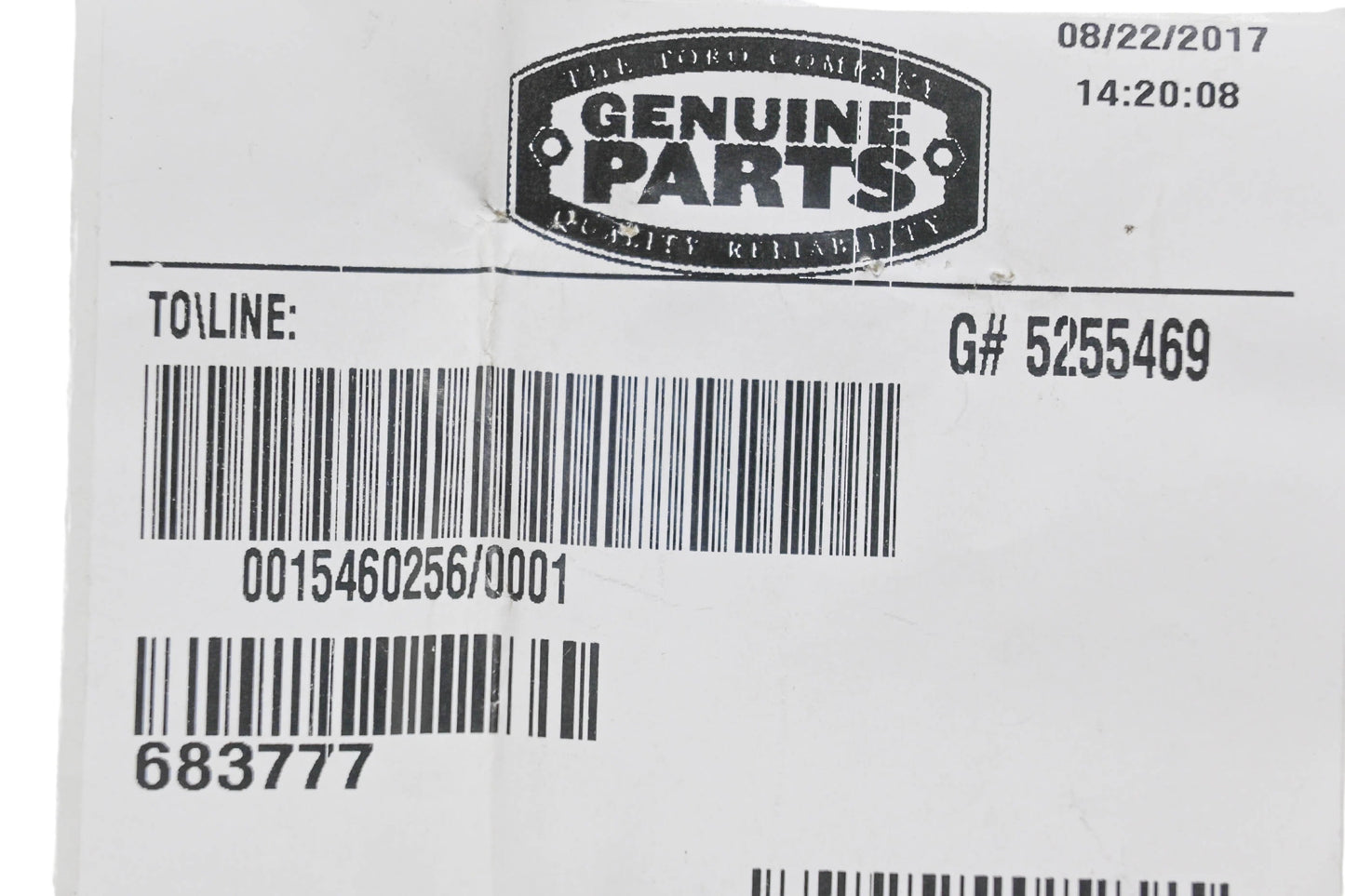 Toro 683777 Carburetor Kit NOS