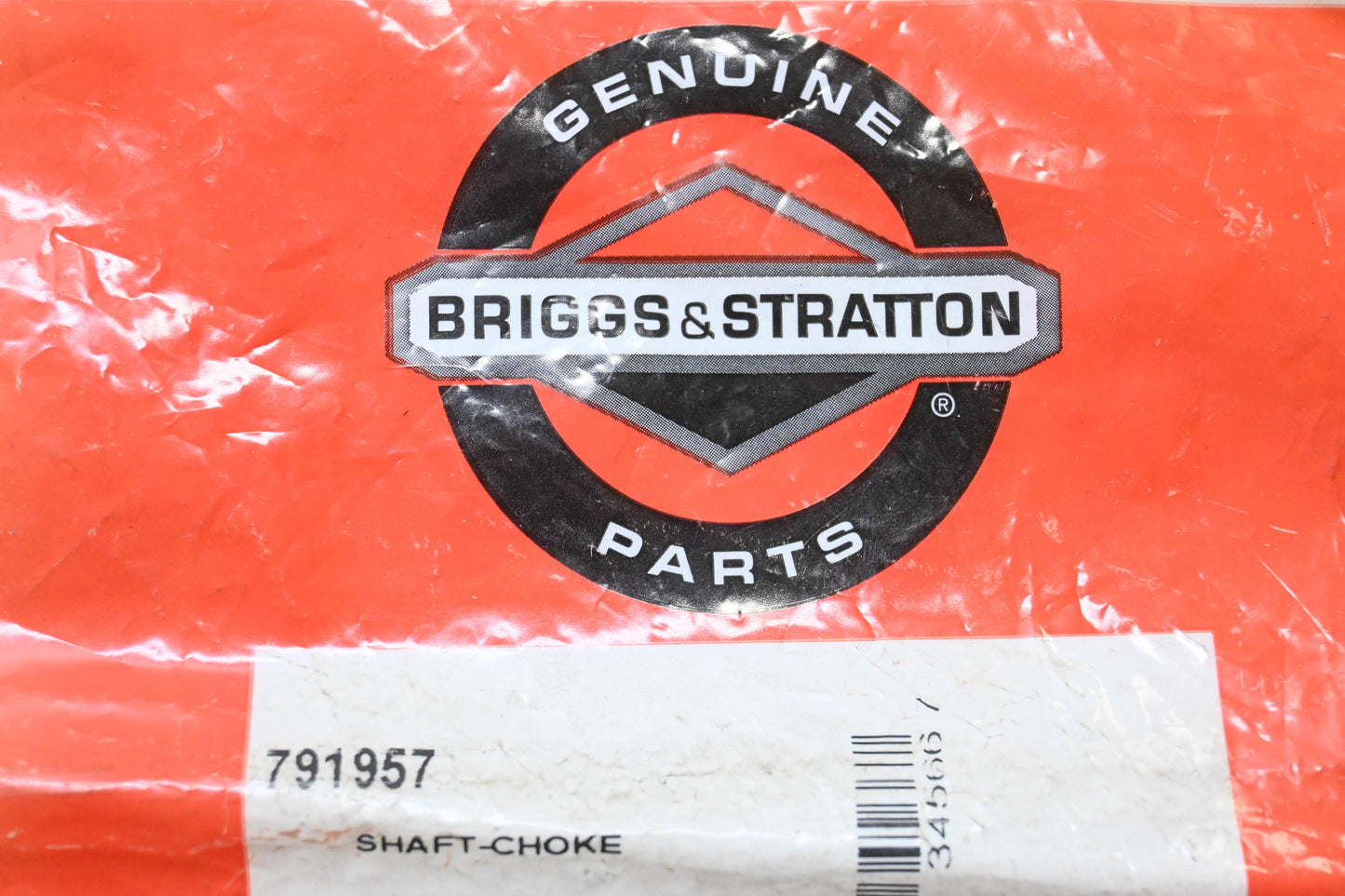 New OEM Briggs & Stratton 791957 Choke Shaft NOS
