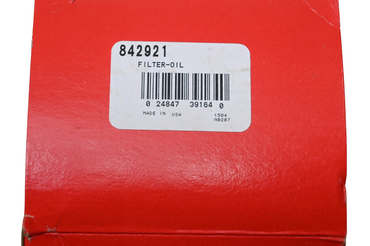 New OEM Briggs & Stratton 842921 Oil Filter NOS