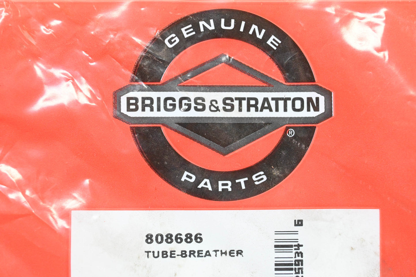 New OEM Briggs & Stratton 808686 Breather Tube NOS
