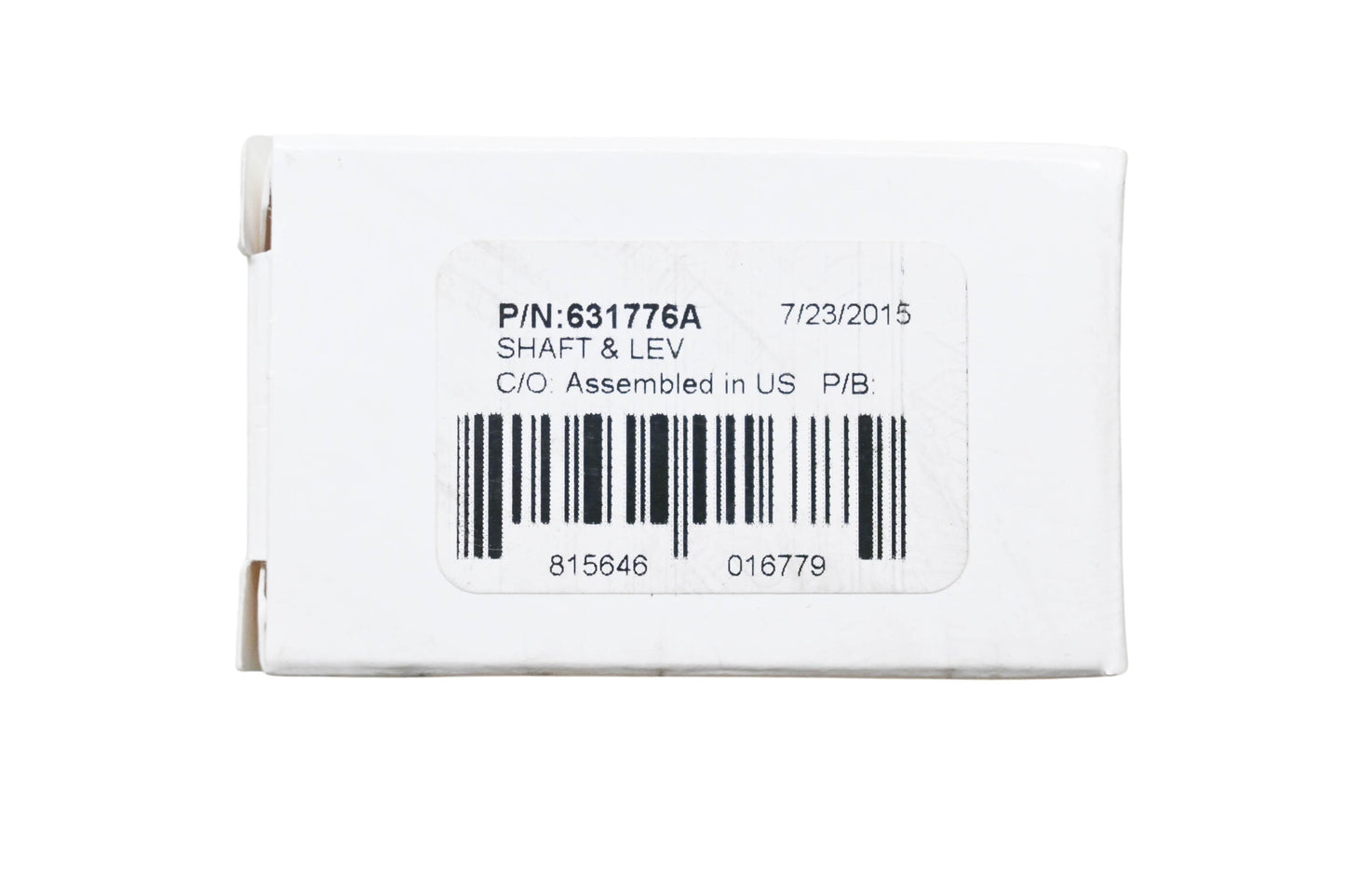 New OEM Tecumseh 631776A Shaft & Lever NOS