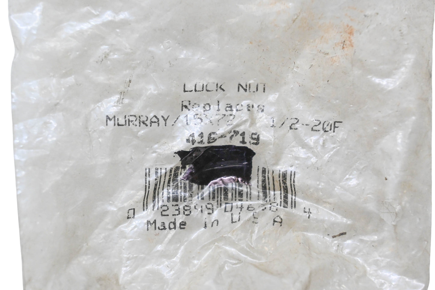 Stens 416-719 Lock Nut NOS