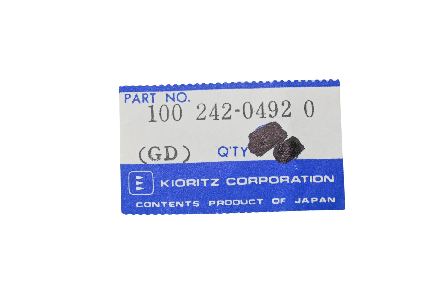 Kioritz Corporation 100 242-0492 0 Gasket NOS