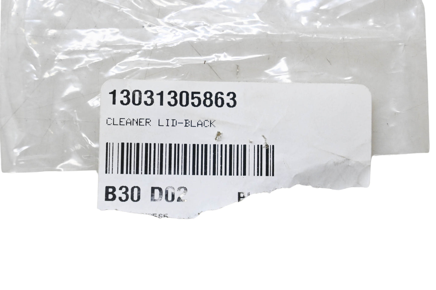 New OEM Echo 13031305863 Black Cleaner Lid NOS