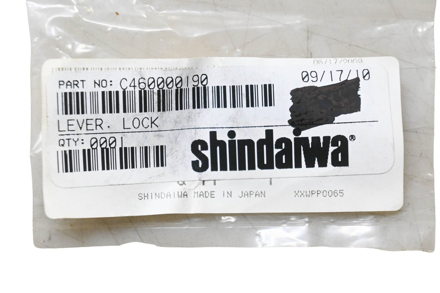 Shindaiwa C460000190 Lock Lever NOS