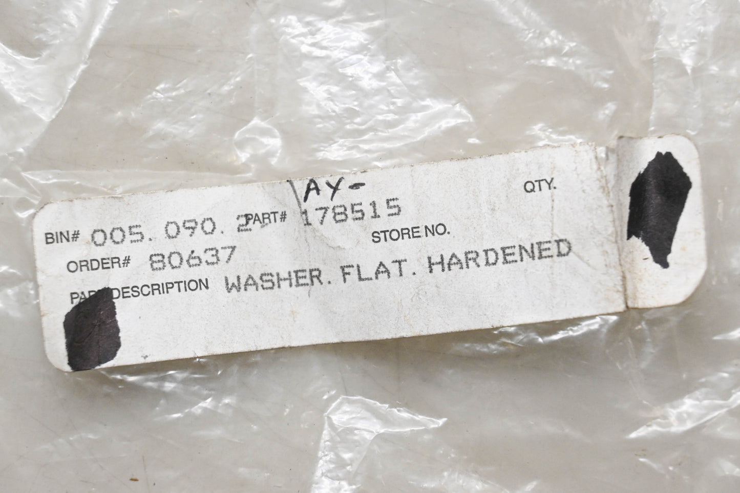New OEM Husqvarna 178515 Flat Washer NOS
