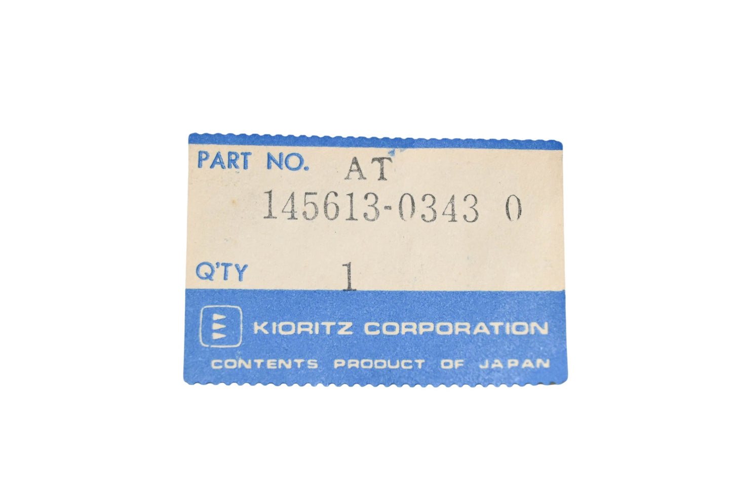 Kioritz Corporation 145613-0343 0, 14561303430 Muffler Lid NOS