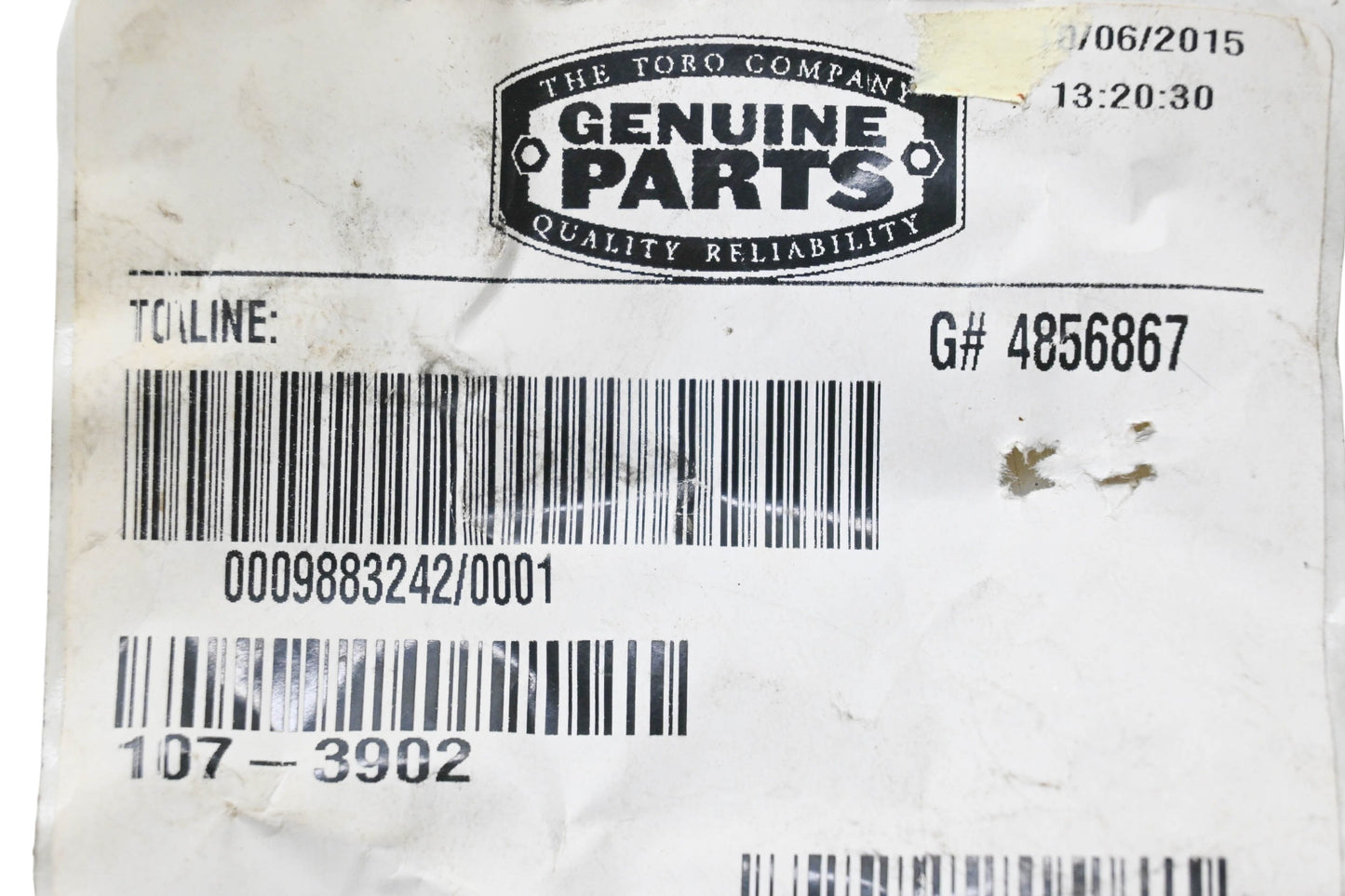 Toro 107-3902 Traction Cable NOS