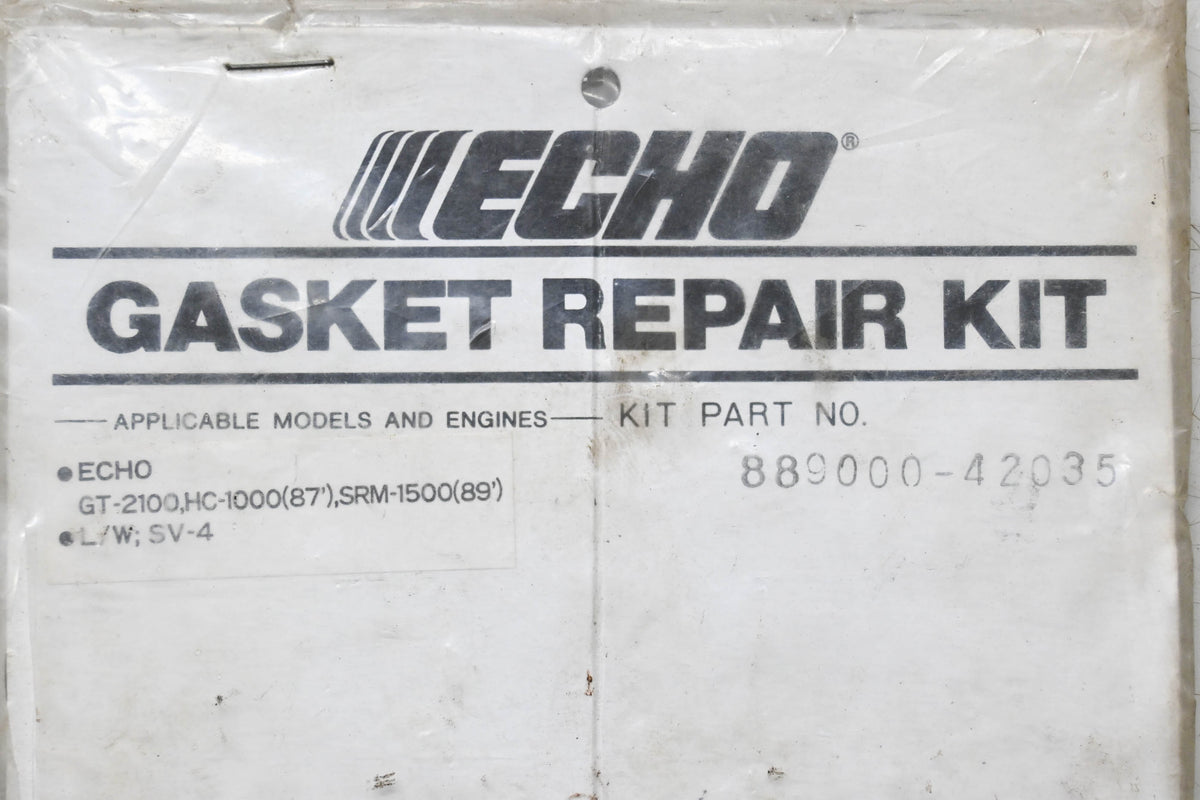 New OEM Echo 889000-42035, GT-2100, HC-1000 Gasket Repair Kit NOS