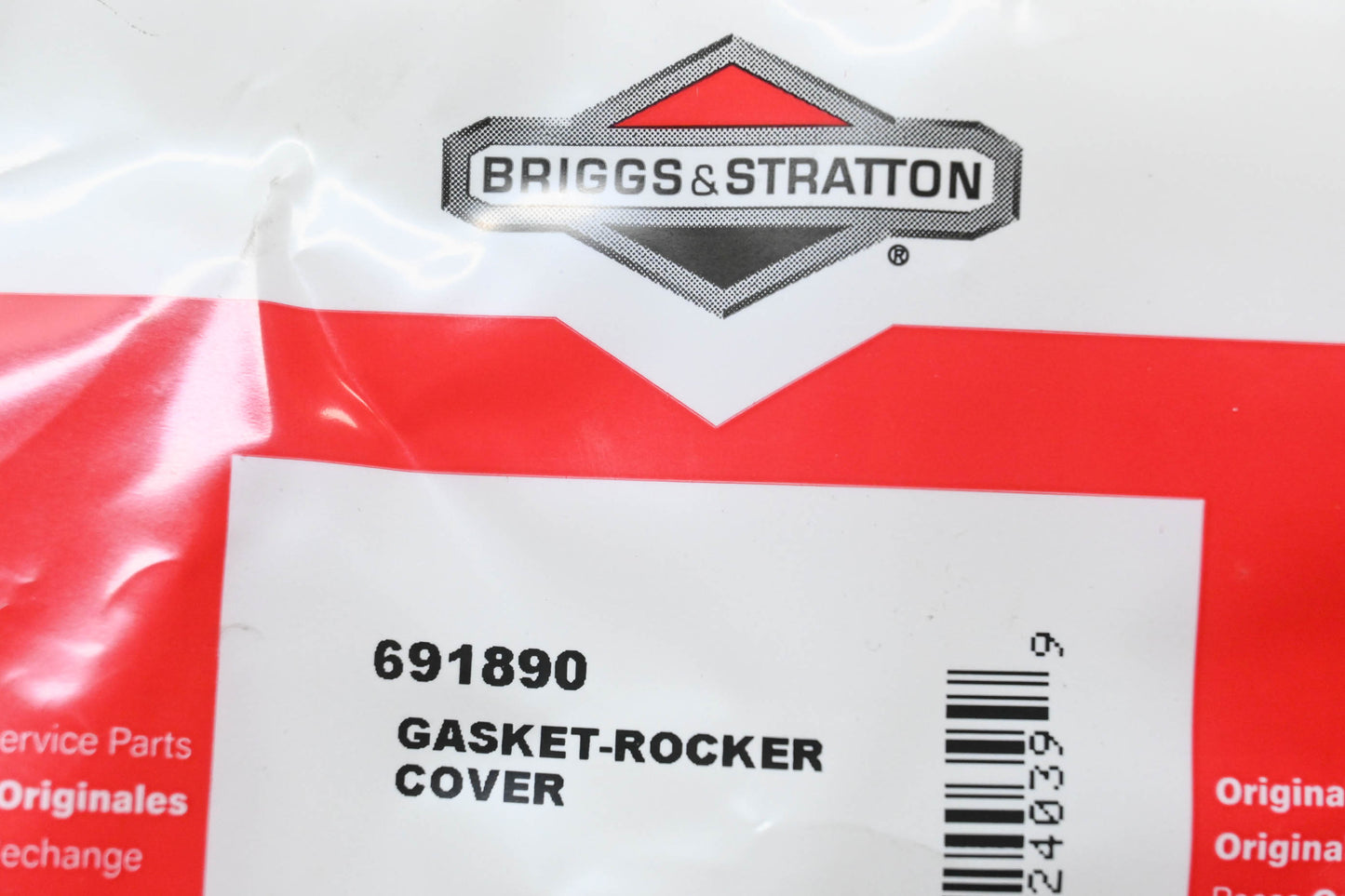 New OEM Briggs & Stratton 691890 Rocker Cover Gasket NOS