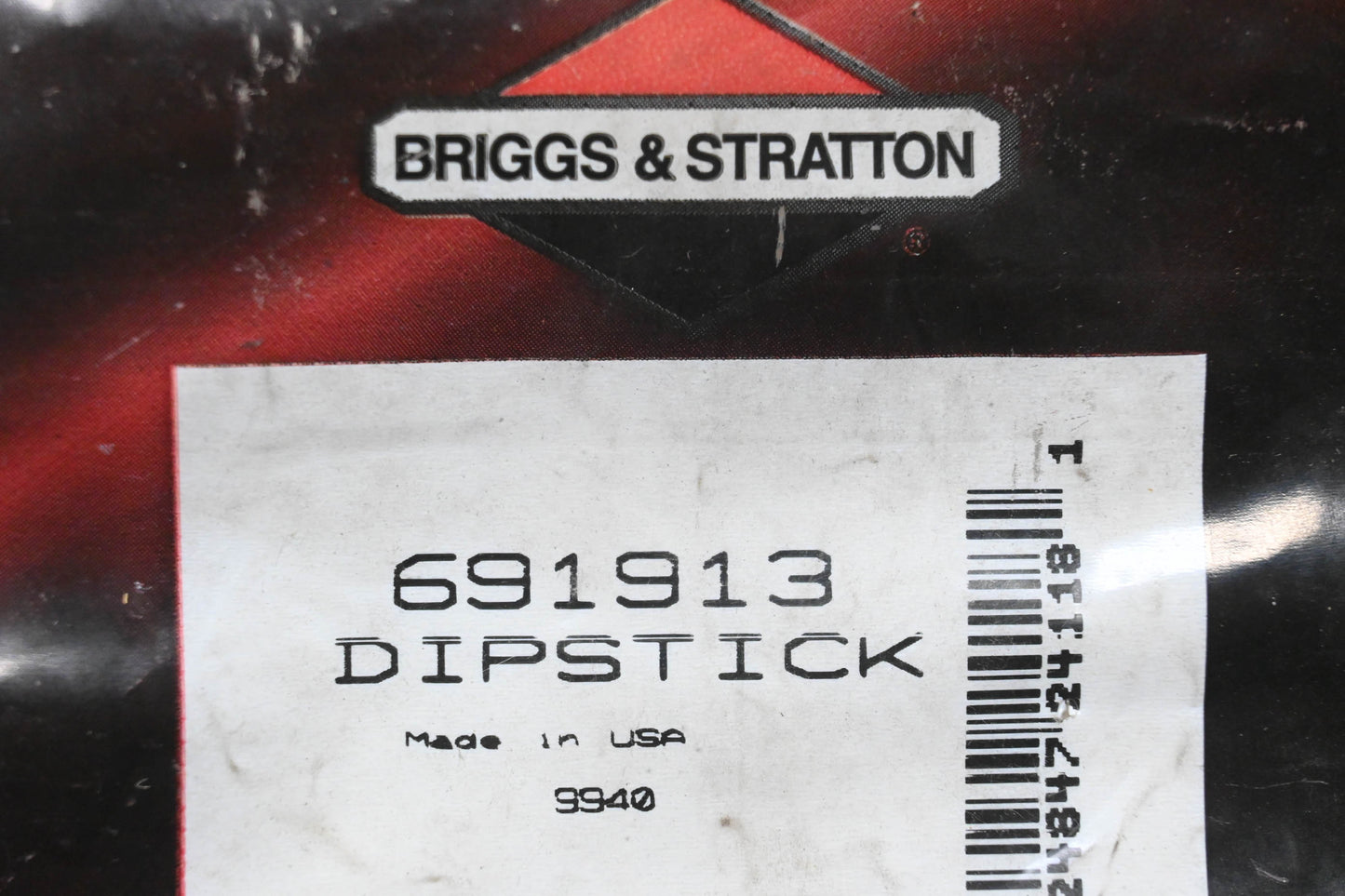 New OEM Briggs & Stratton 691913 Dipstick NOS