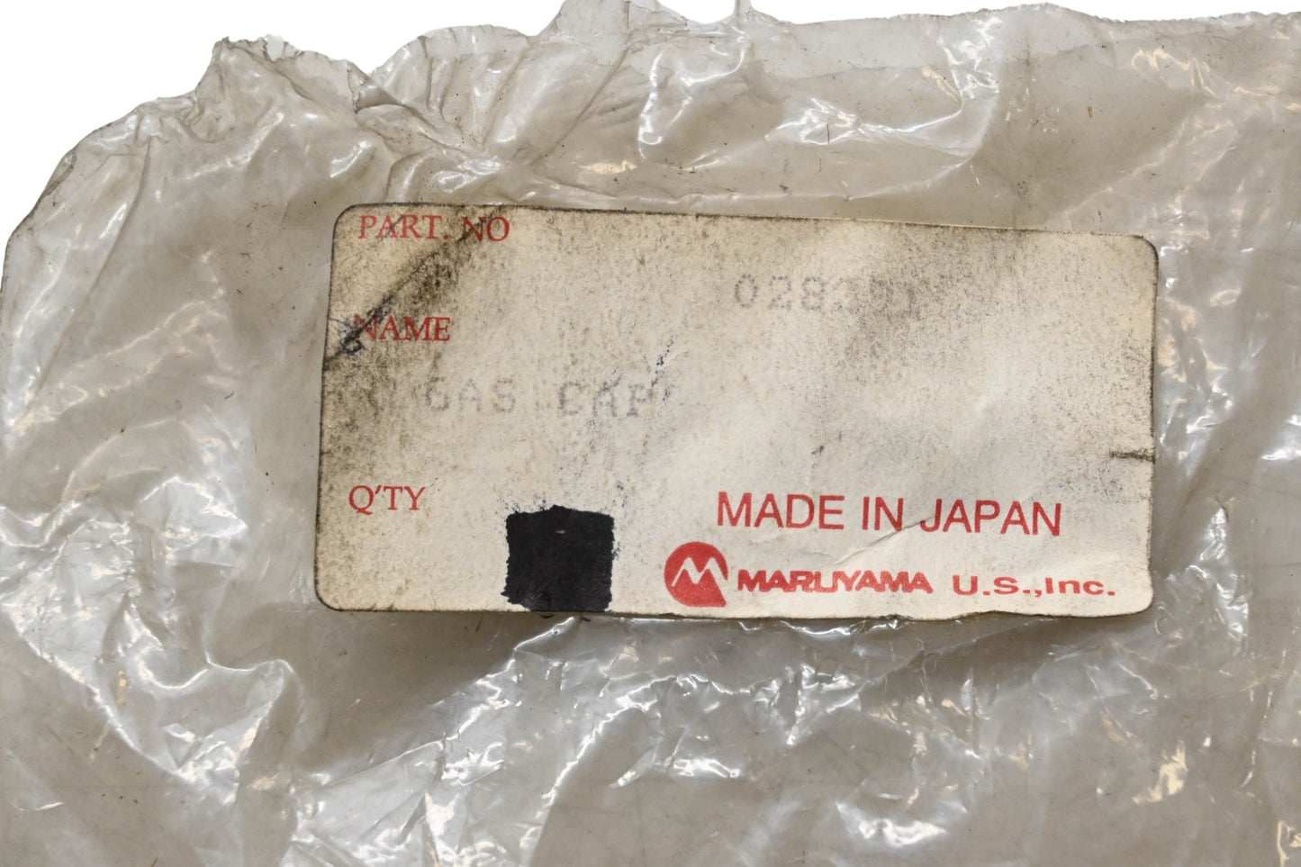Maruyama 028391 Gas Cap NOS