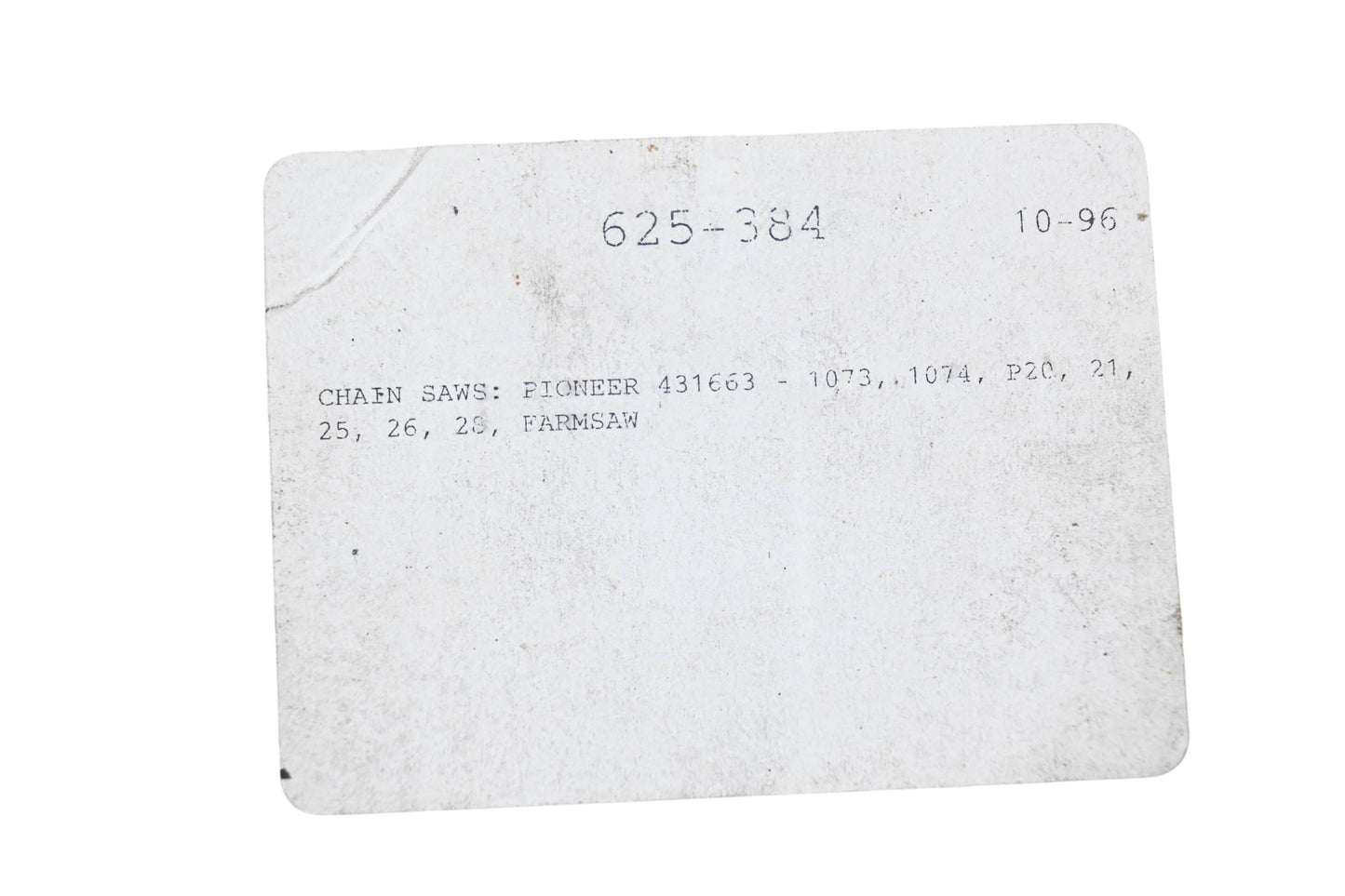 Herr 625-384 Rewind Starter Spring NOS